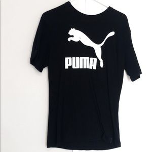 puma black tee